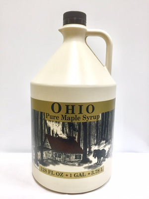 1 Gallon Grade A, Pure Ohio Maple Syrup - Homestead Gristmill