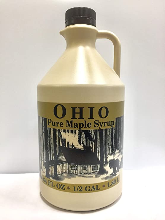 1/2 Gallon Grade A, Pure Ohio Maple Syrup - Homestead Gristmill