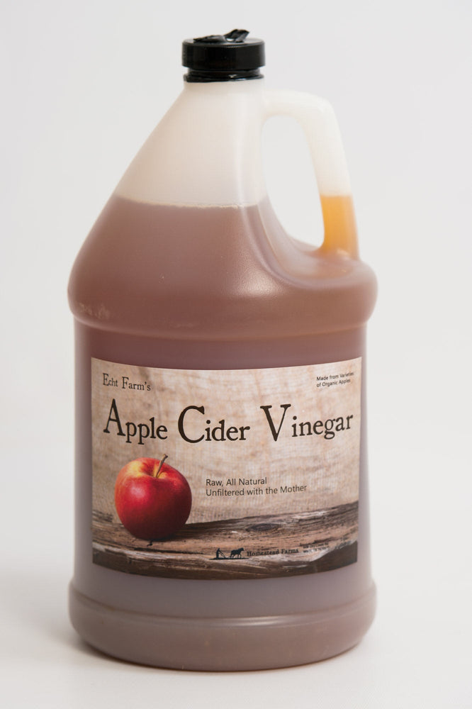 Artisan, Raw Apple Cider Vinegar (1 Gal. Plastic) - Homestead Gristmill