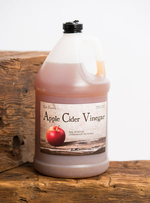 Artisan, Raw Apple Cider Vinegar (1 Gal. Plastic) - Homestead Gristmill