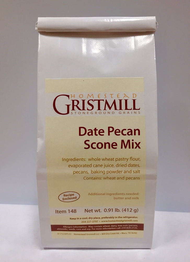 Date Pecan Scone Mix - Homestead Gristmill