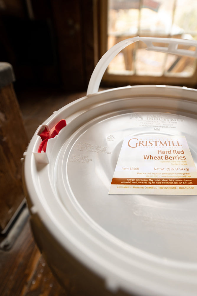 Emergency Food Bucket - Wheat Berries - Homestead Gristmill