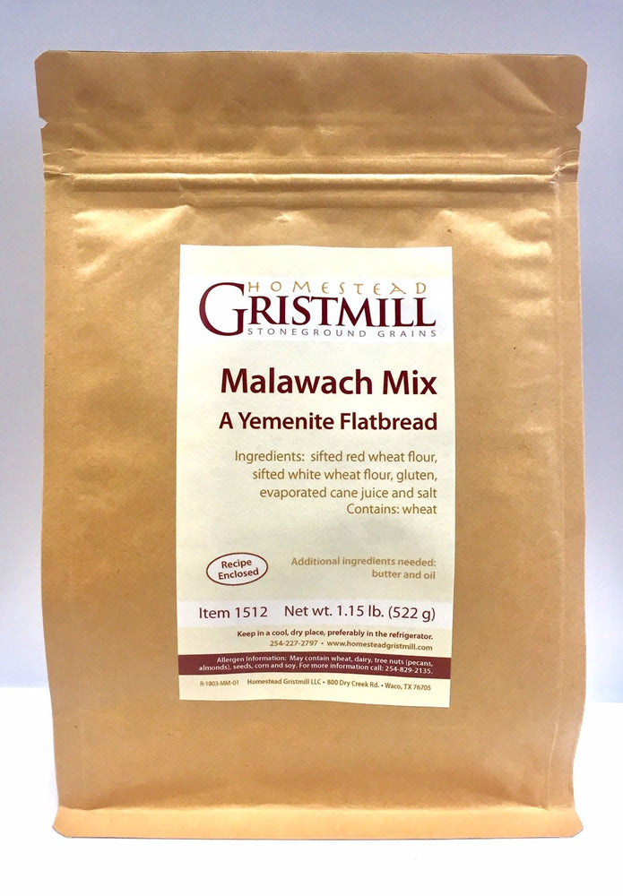 Malawach Mix, A Yemenite Flatbread - Homestead Gristmill