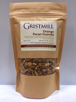 Orange Pecan Granola (2 Pack) - Homestead Gristmill