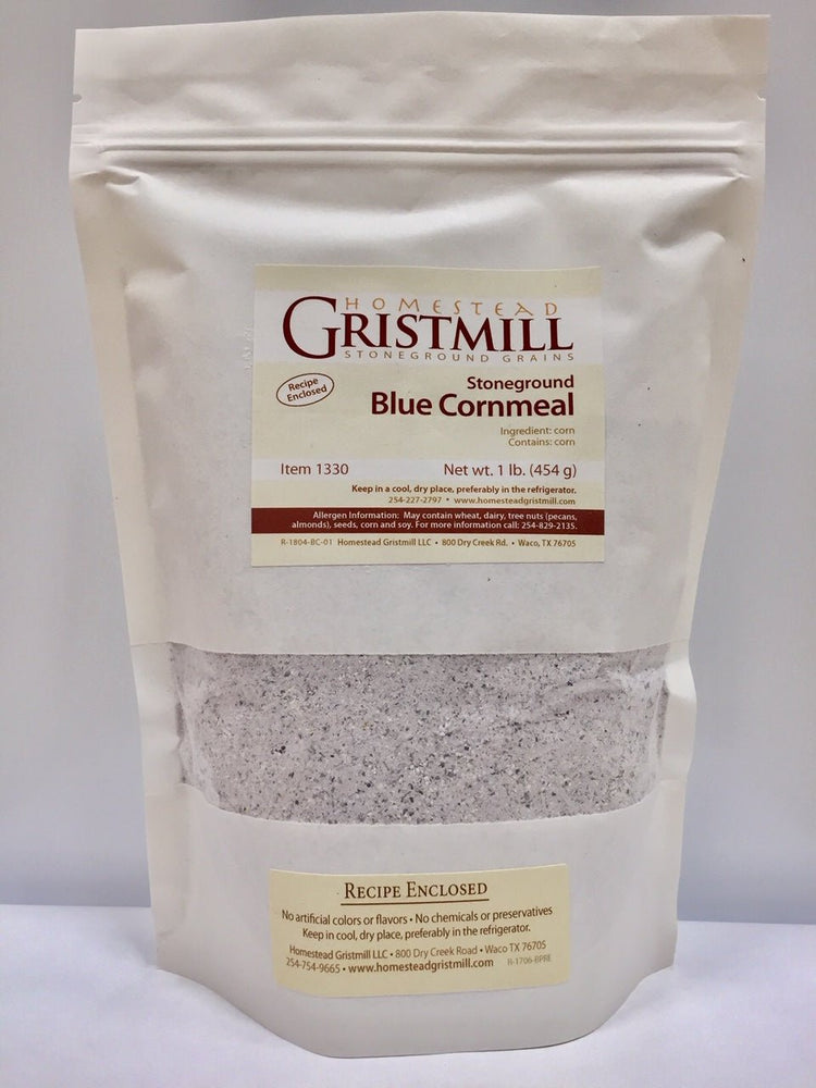 Stone - ground Cornmeal Variety 5 - Pack (2 BCm, 2 YCm, 1 WCm) - Homestead Gristmill