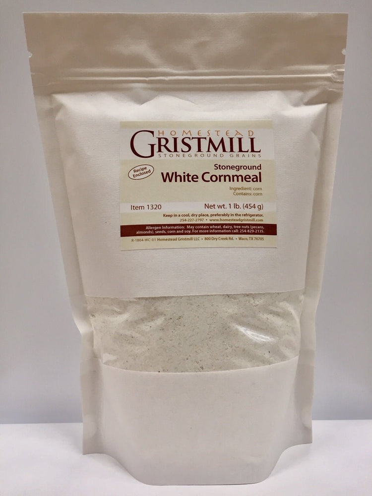 Stone - ground White Cornmeal (2 Pack) - Homestead Gristmill