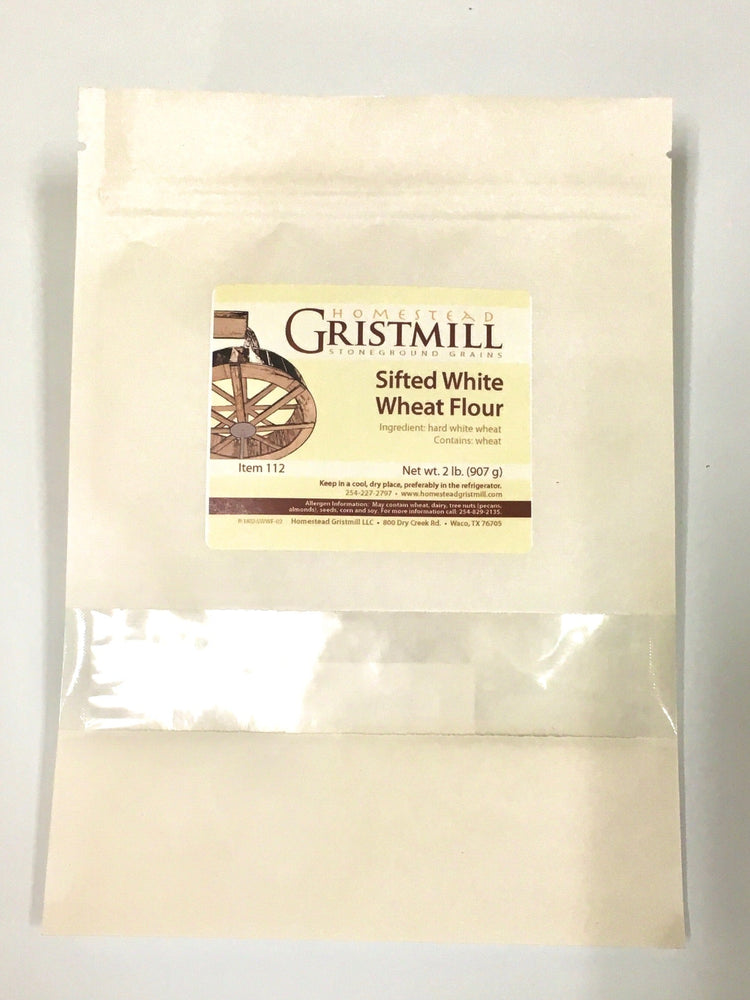 Stoneground Sifted White Wheat Flour - Homestead Gristmill