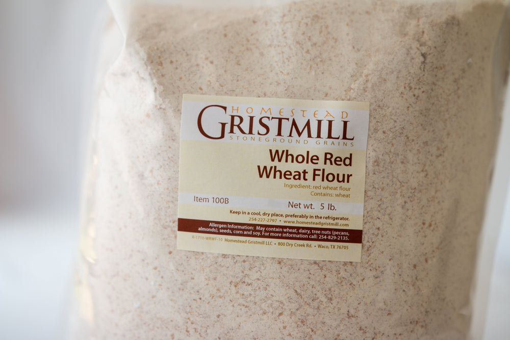 Stoneground Whole Red Wheat Flour - Homestead Gristmill